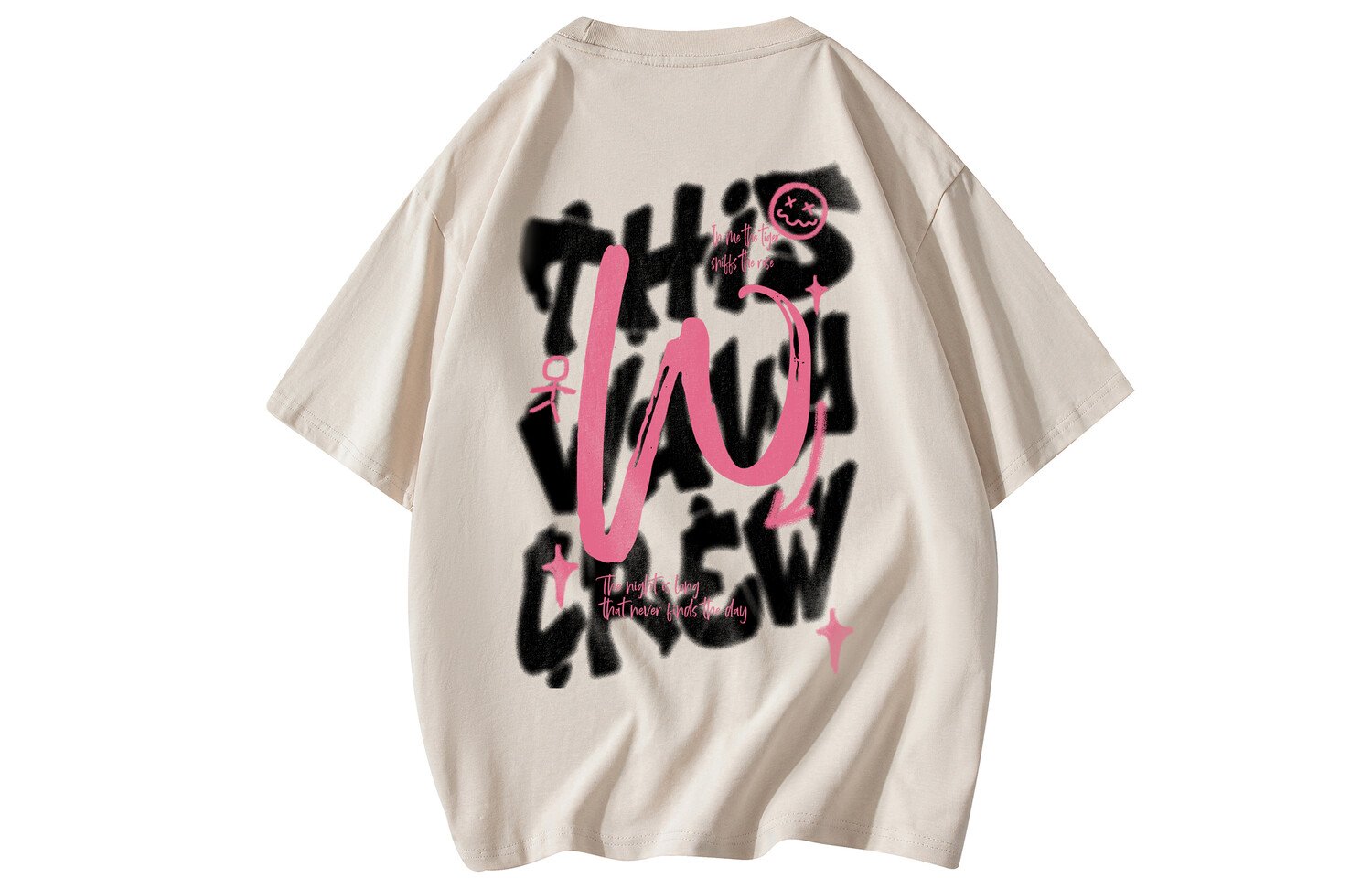 

Wavycrew футболка унисекс, Бежевый