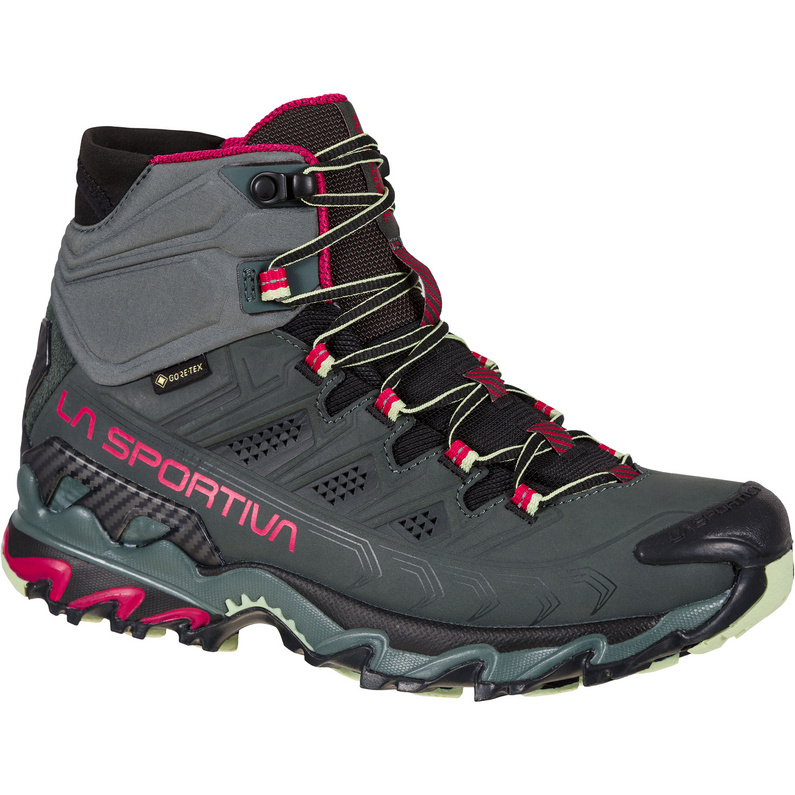 Женские туфли Ultra Raptor II Mid LT Wide GTX La Sportiva, серый мужские водонепроницаемые походные ботинки черные ботинки для походов и горного туризма обувь для улицы для альпинизма для зимы 2022