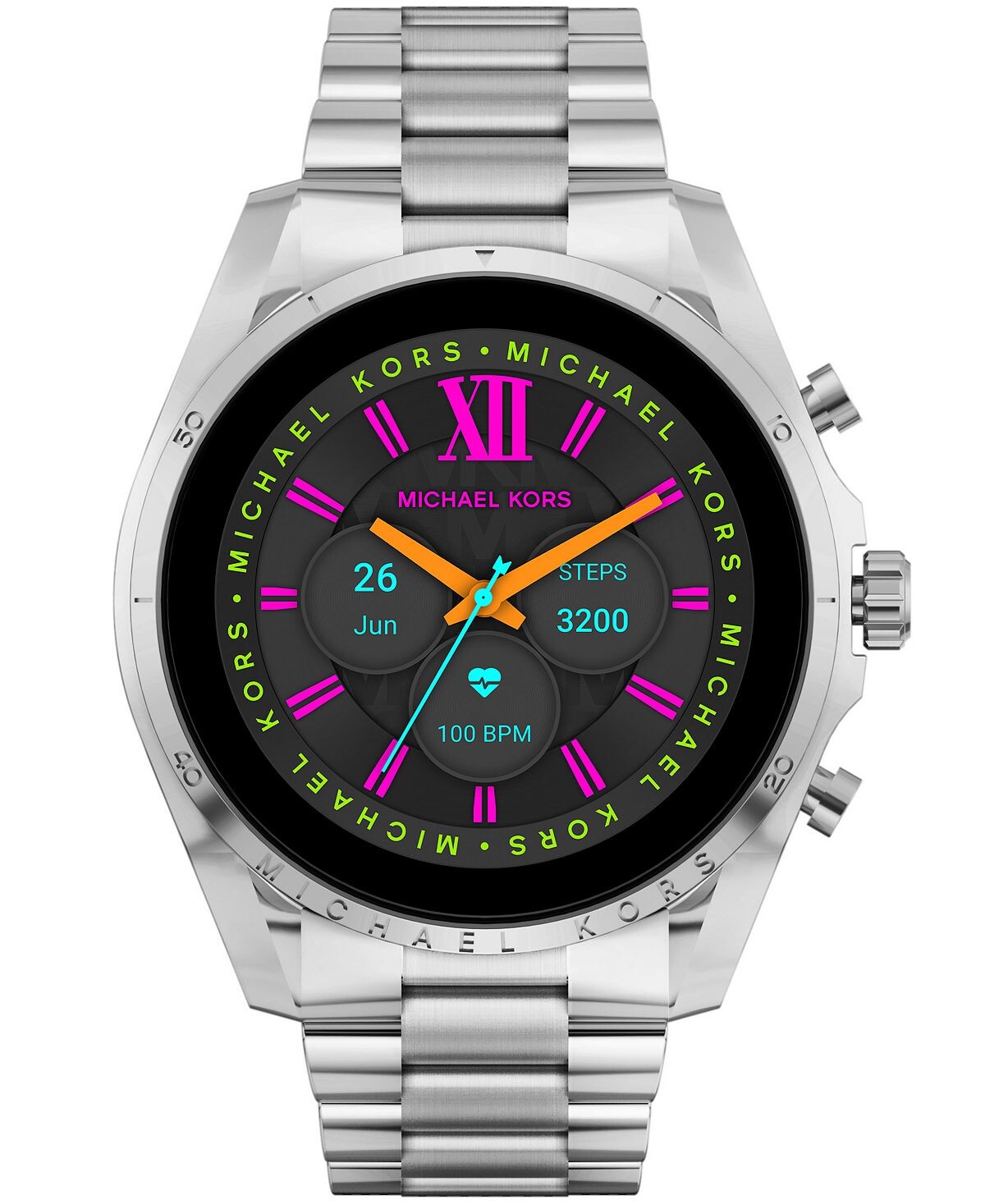 

Унисекс умные часы Bradshaw Gen 6 из нержавеющей стали, 43 мм Michael Kors