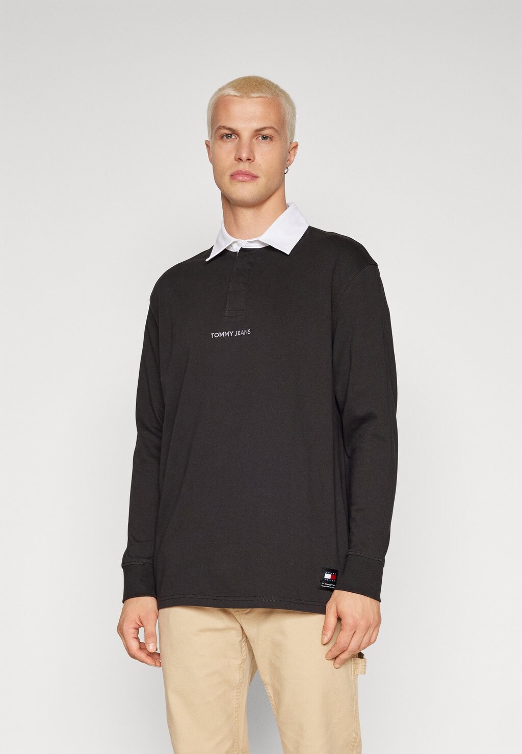 

Топ с длинными рукавами CLASSICS RUGBY Tommy Jeans, черный