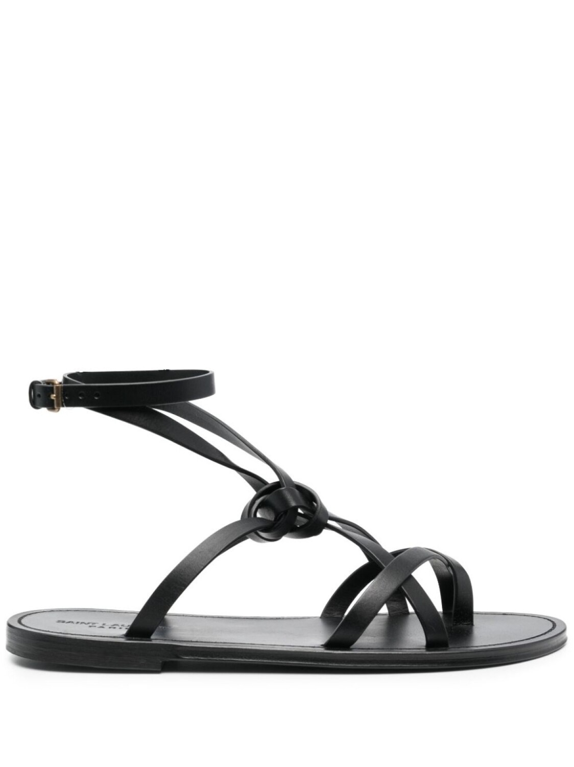 

Saint Laurent сандалии Santo, черный