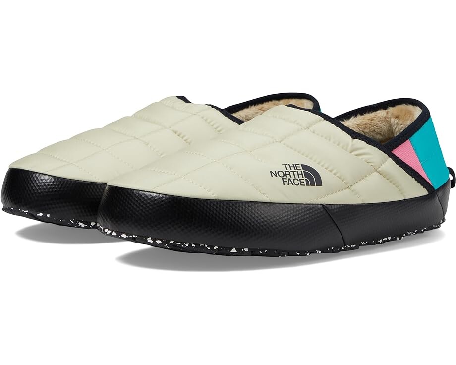 

Шлепанцы The North Face ThermoBall Traction Mule V, цвет Gravel/Geyser Aqua