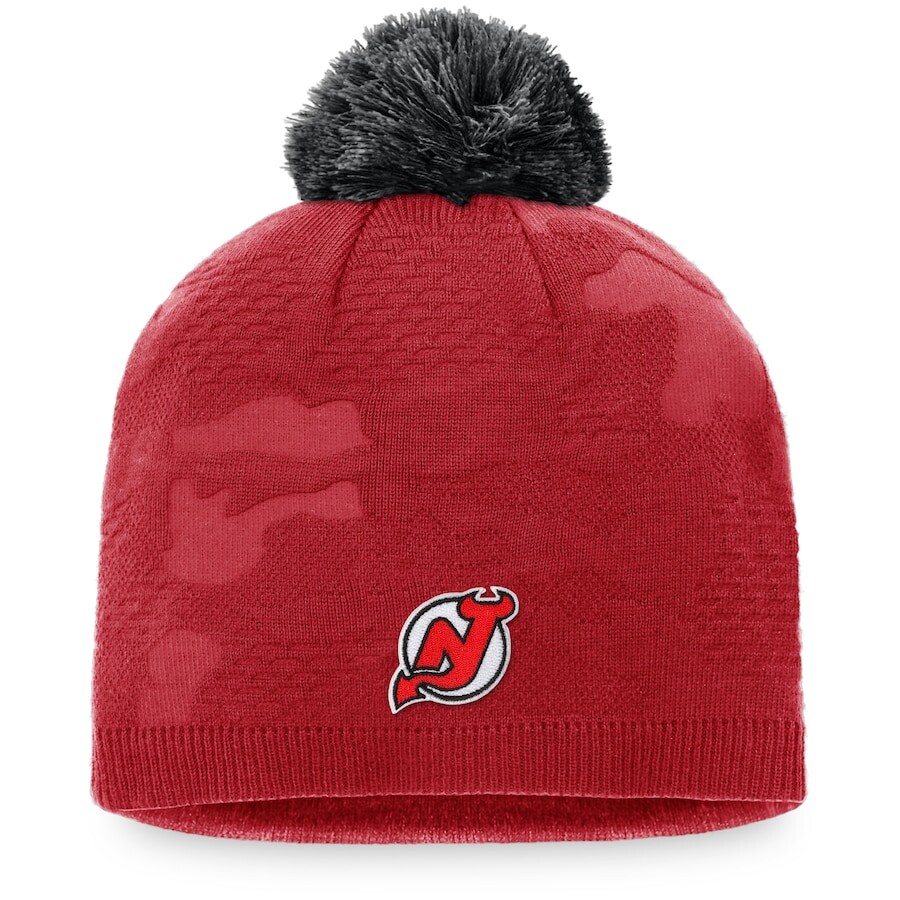 

Шапка Fanatics Branded New Jersey Devils, красный