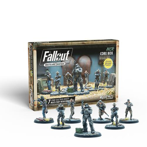 

Фигурки Fallout: Wasteland Warfare – Ncr: Core Box