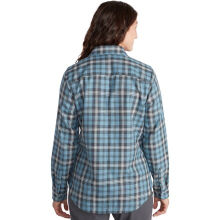 Фланелевая рубашка среднего веса Madison женская ExOfficio, цвет Blue Star цена и фото