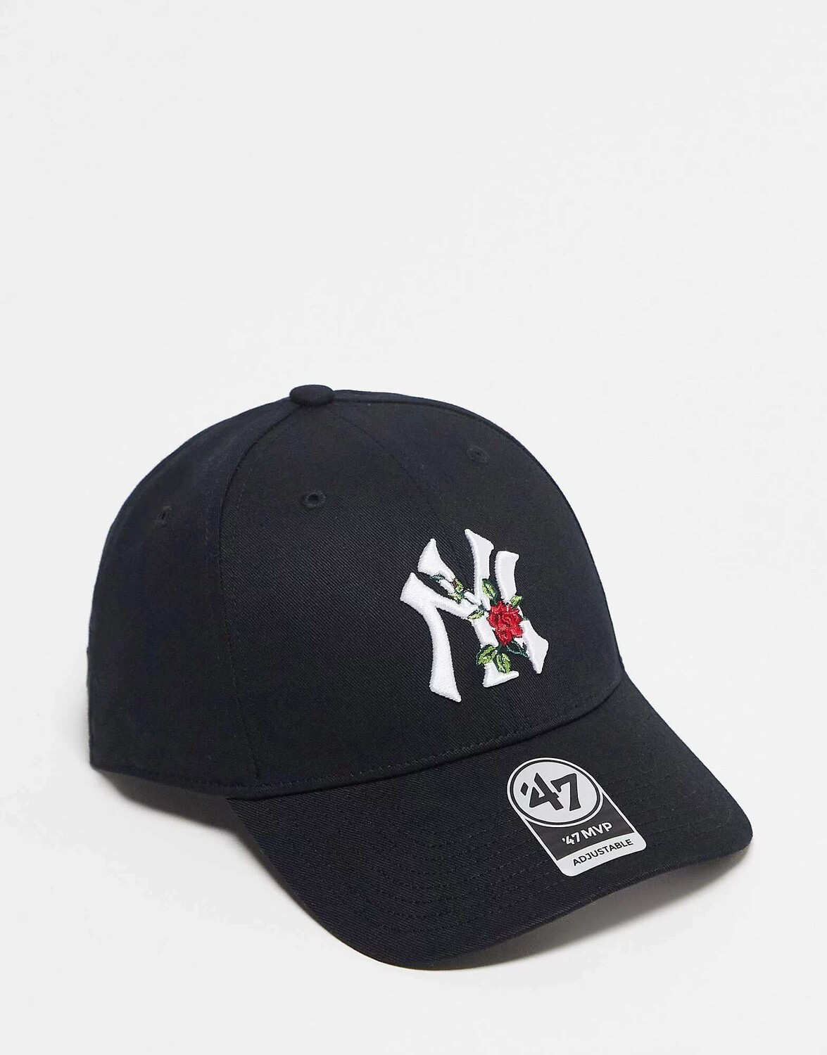 

Черная бейсболка Thorn MVP MLB NY Yankees с розой 47 Brand