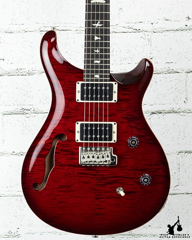 

Электрогитара PRS CE24 Semi-Hollow Fire Red Burst w/ bag