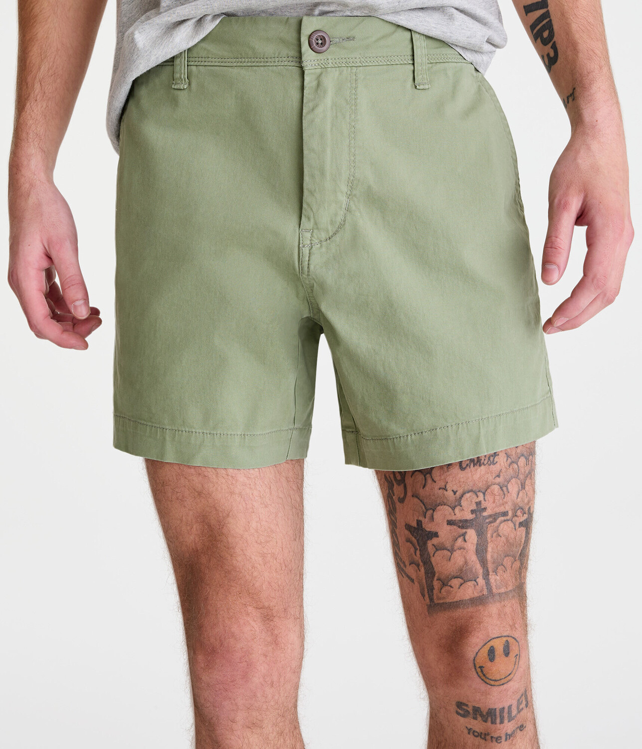 

Шорты чинос Coast 5,5 дюйма Aeropostale, зеленый