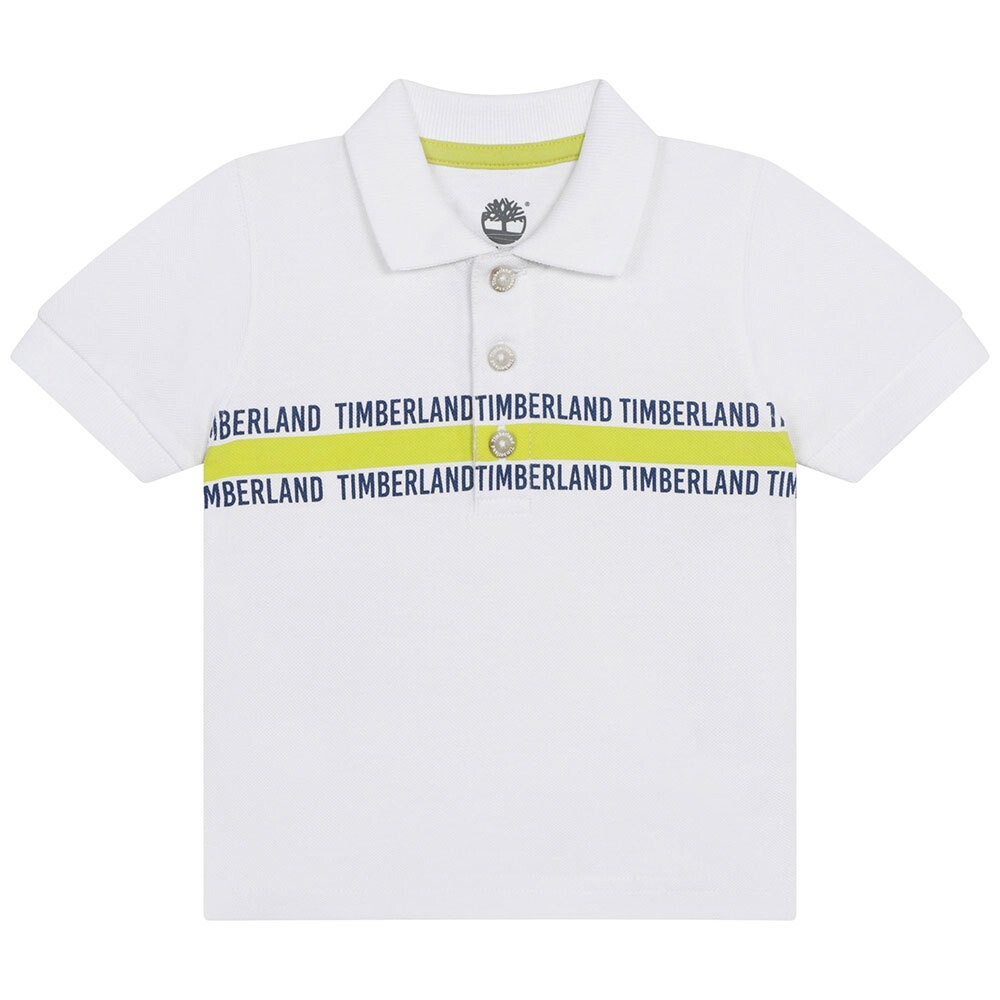 

Поло с коротким рукавом Timberland T05L01, белый