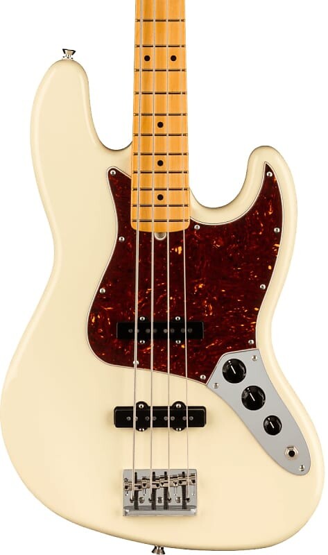 

Басс гитара Fender American Professional II Jazz Bass MP Olympic White w/case