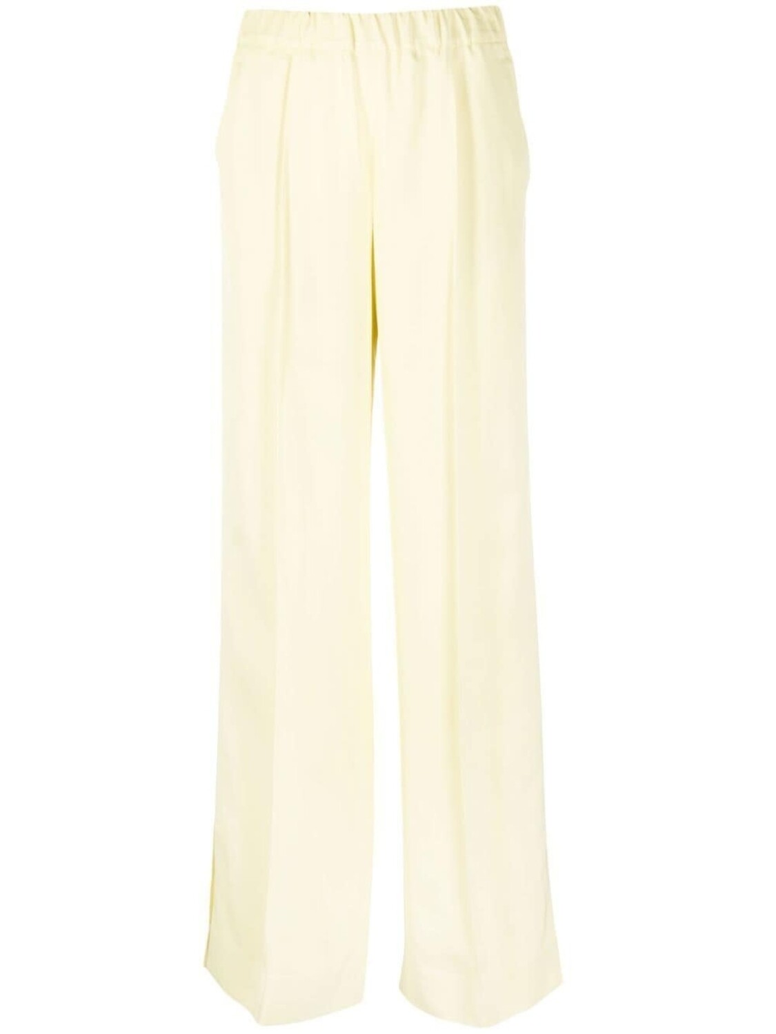 

Jil Sander брюки с завышенной талией, желтый