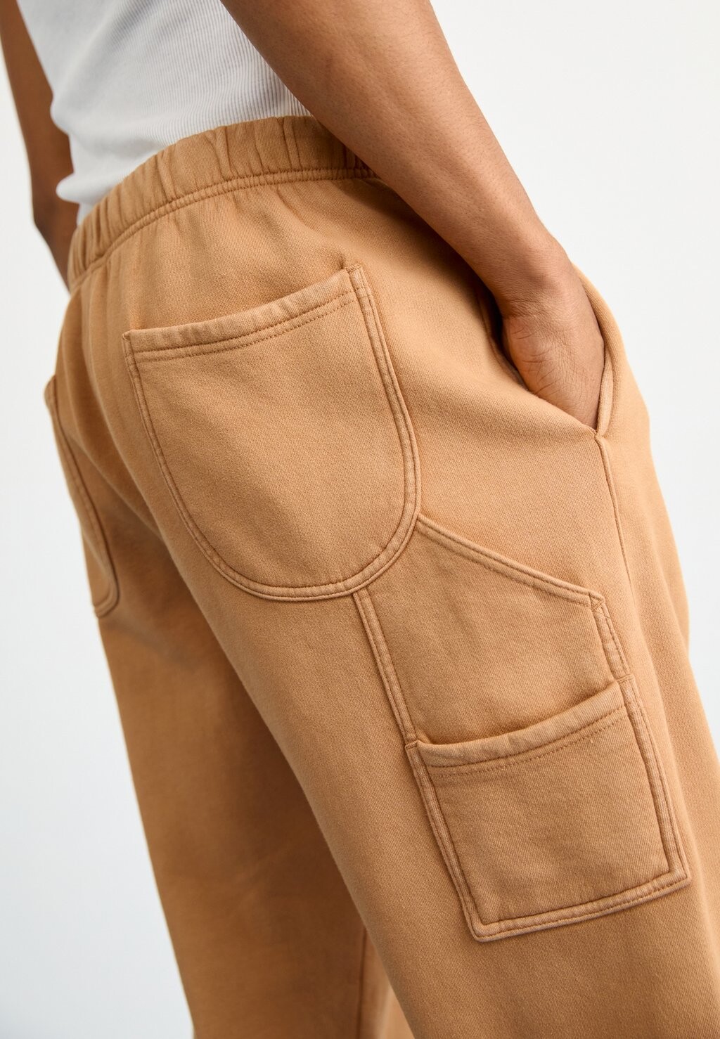 Спортивные брюки SKATE AND STREET CUFF PANTS Champion, бежевый