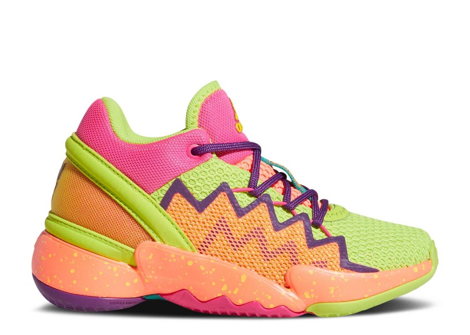 

Кроссовки adidas D.O.N. Issue #2 Little Kid 'Prove 'Em Wrong', разноцветный