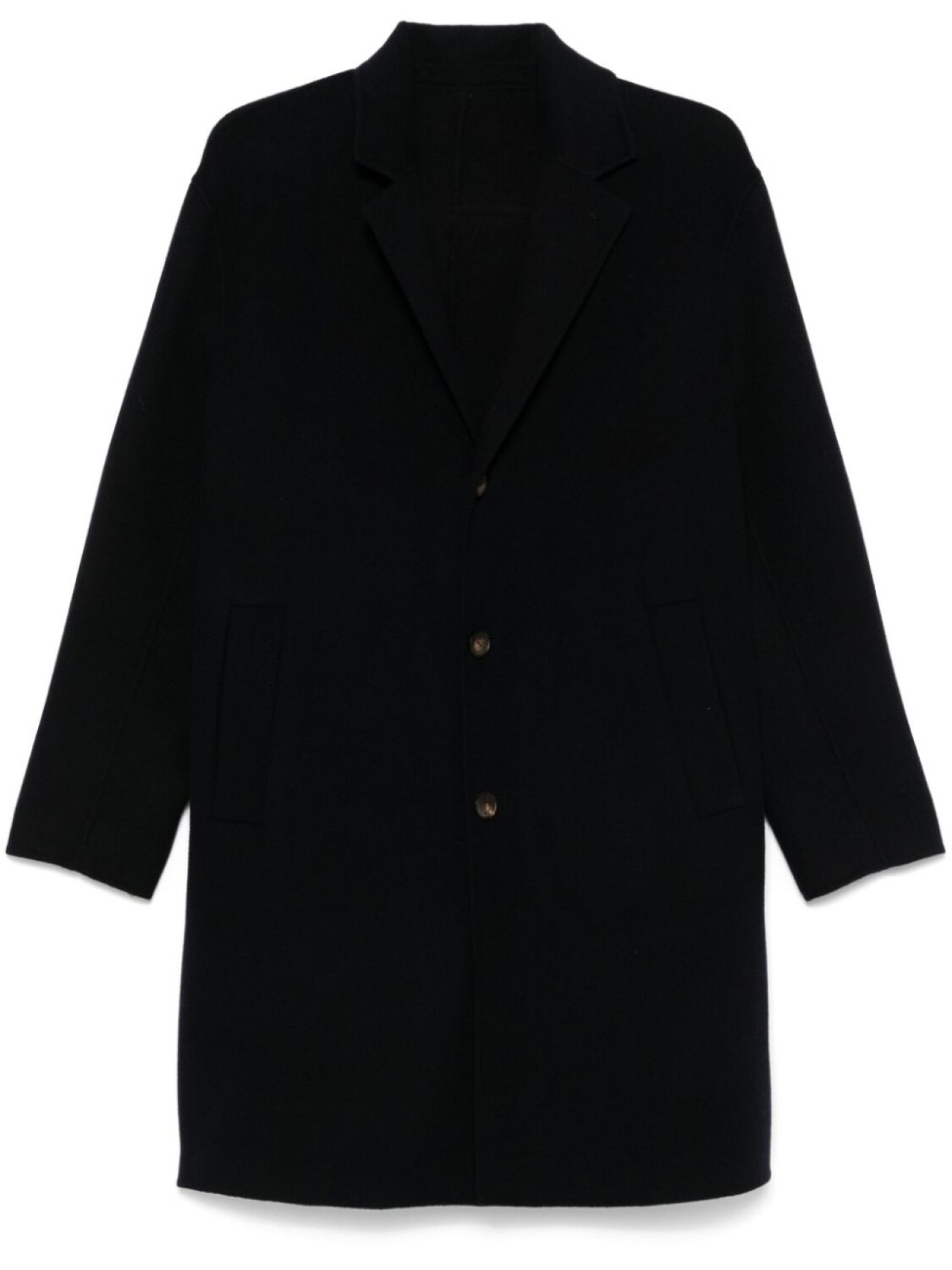 

Пальто с потайной застежкой Hevo, черный