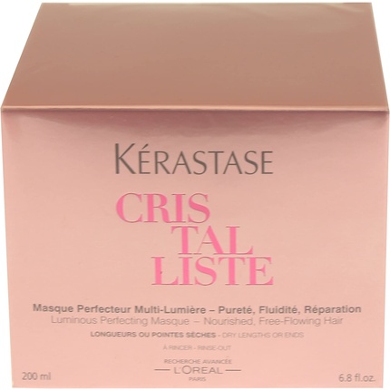 Совершенствующая маска Kerastase Cristalliste, 6,8 жидких унций, Kerastase kerastase молочко cristalliste кристаллист 200 мл
