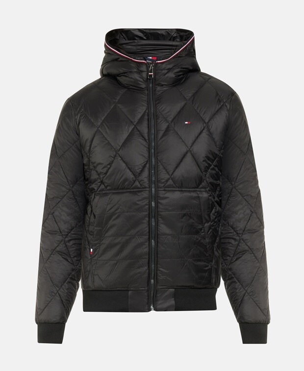 

Стеганая куртка Tommy Hilfiger, черный