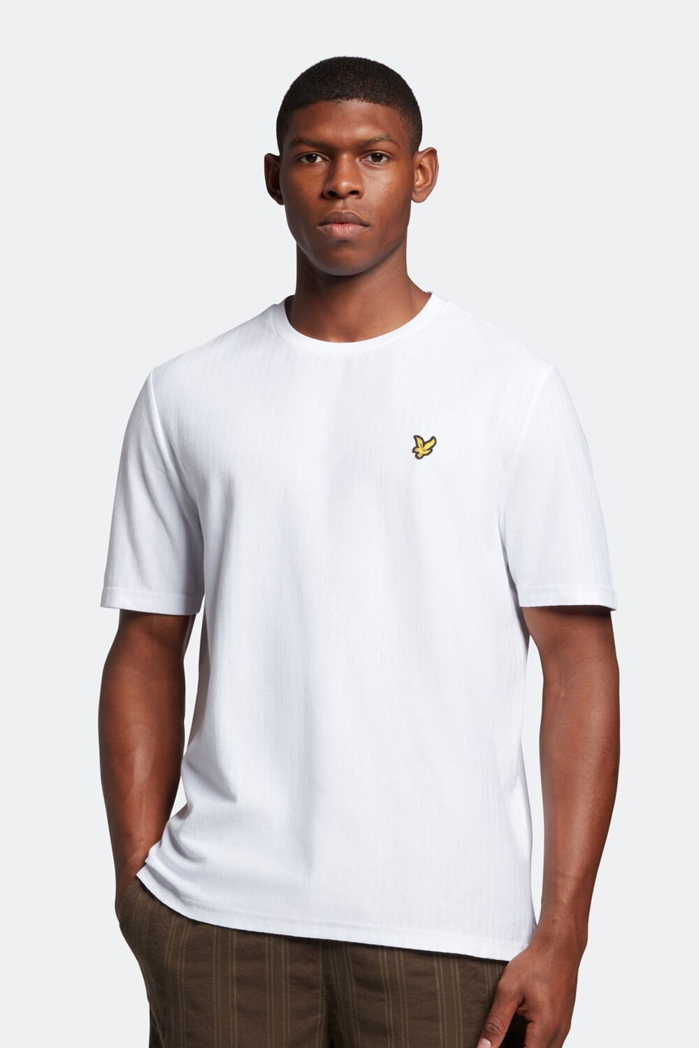

Белая футболка Ridge Lyle & Scott, белый