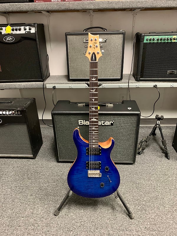 

Электрогитара PRS SE Custom 24 CU44 Faded Blue Burst