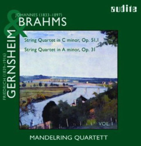 

CD диск Brahms / Gernsheim / Mandelring Quartett: String Quartets