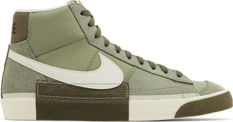 

Кроссовки Blazer Mid '77 Pro Club 'Remastered - Olive', зеленый, Серый, Кроссовки Blazer Mid '77 Pro Club 'Remastered - Olive', зеленый