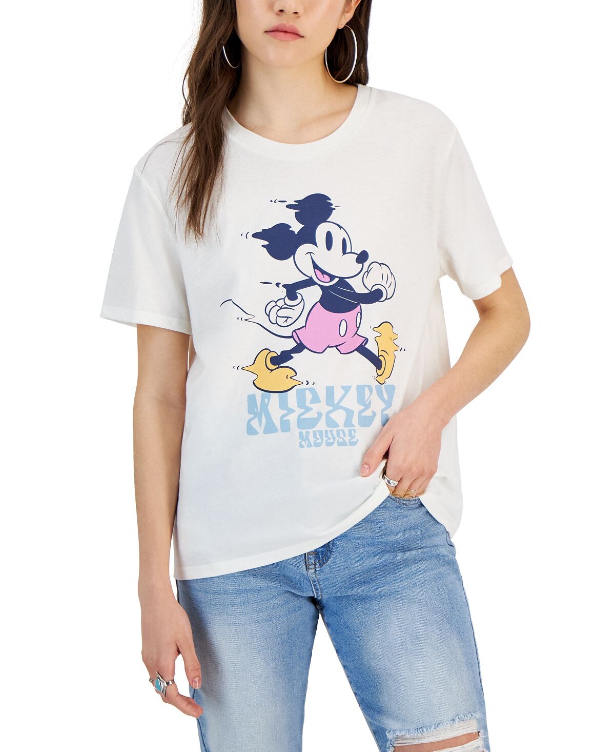 

Футболка с короткими рукавами и рисунком Микки Мауса для юниоров Disney