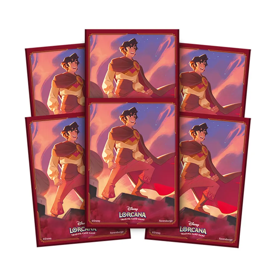 

Обложки для карточек — Аладдин (65), Disney Lorcana - Supplies & Accessories