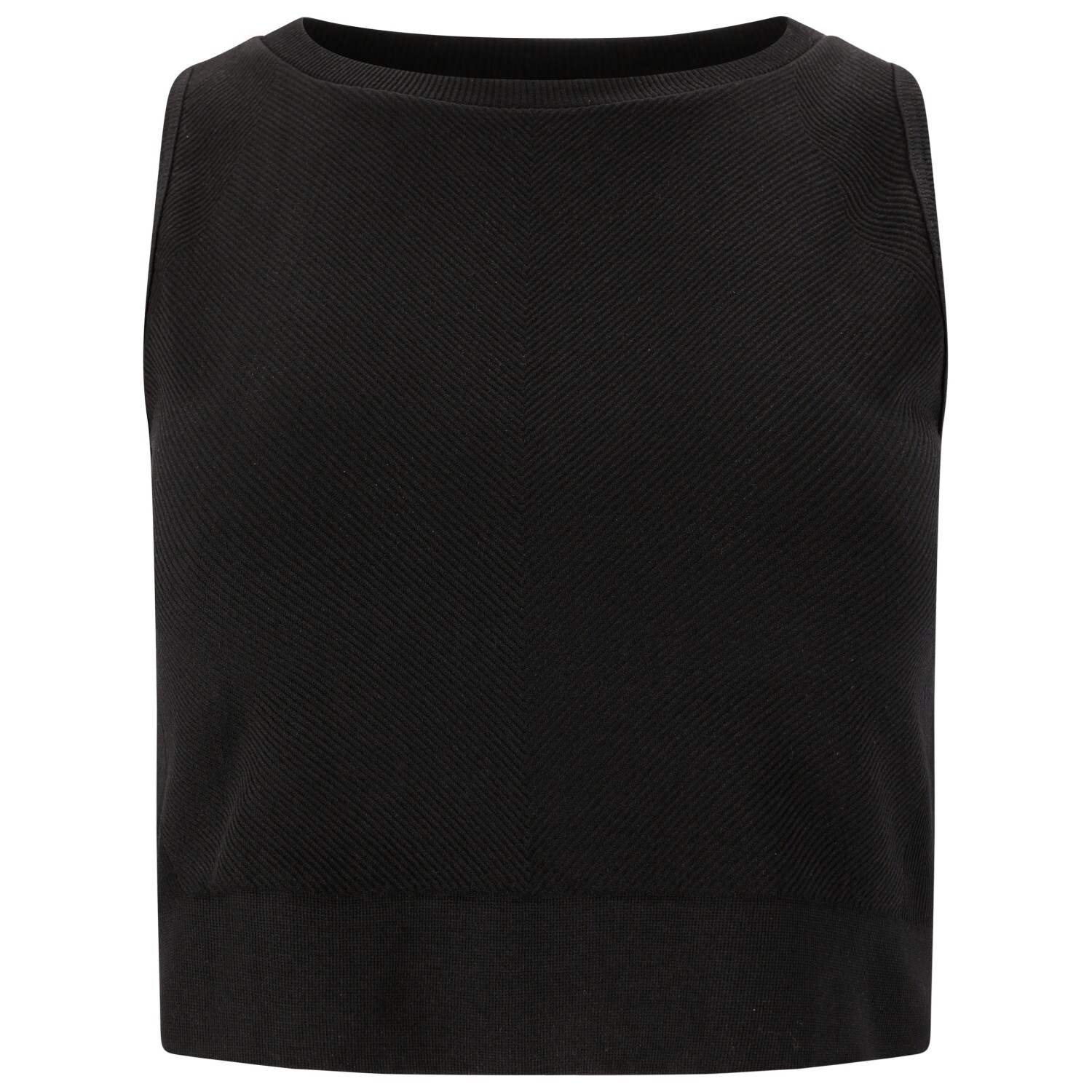 

Топ Athlecia Women's Horigami Seamless Cropped, черный