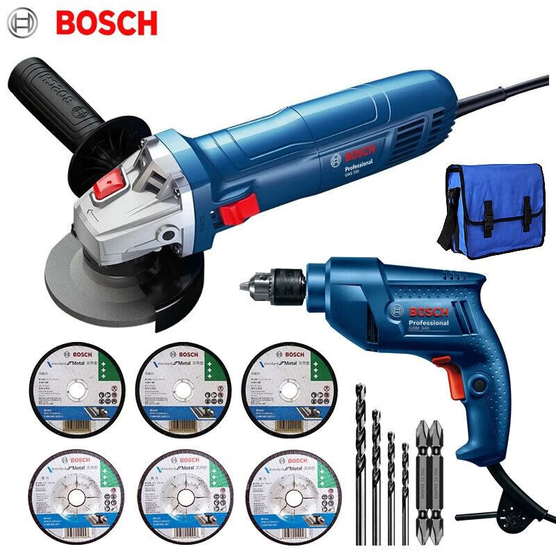 Шлифмашина Bosch GWS700 + Дрель Bosch GBM340