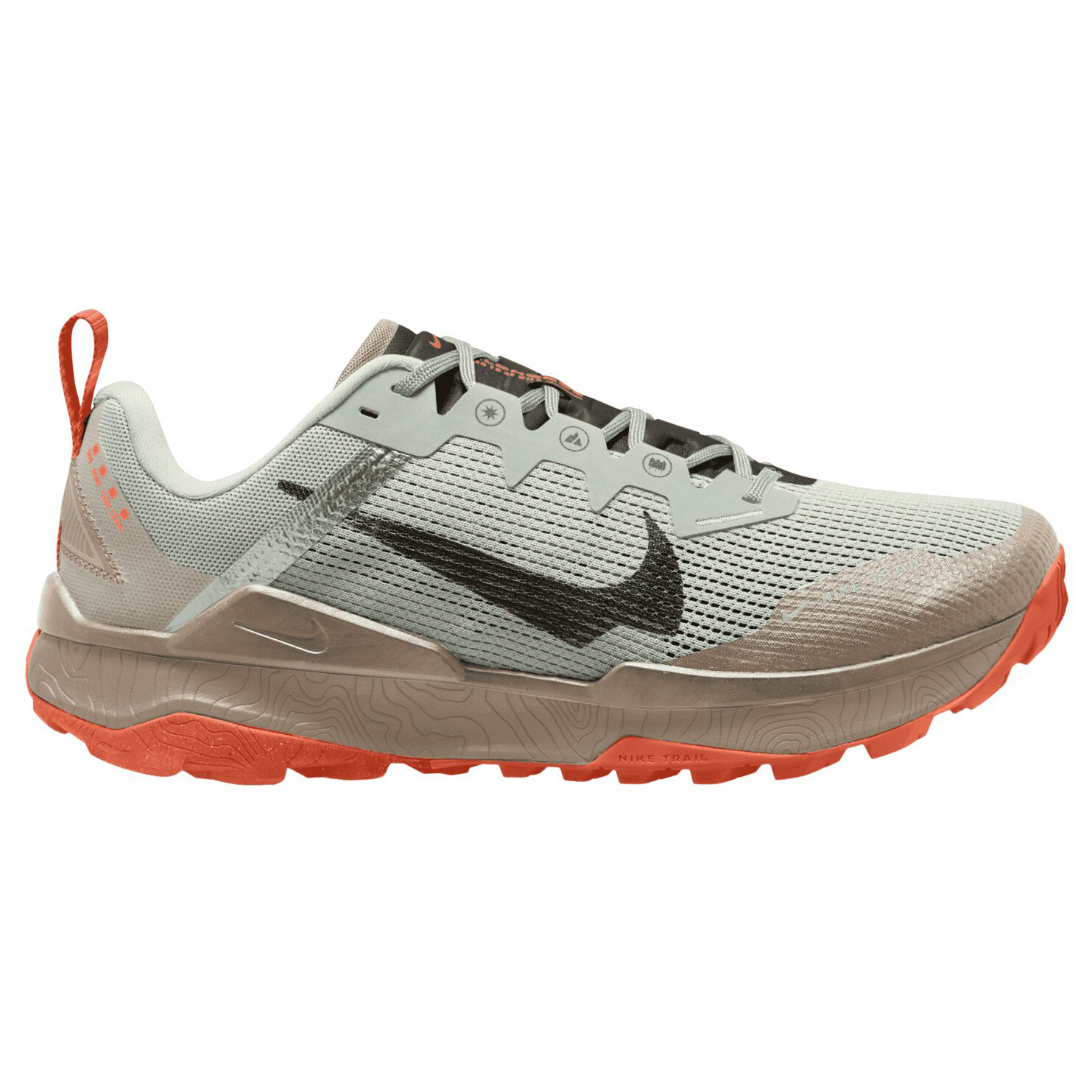 

Кроссовки для бега по пересеченной местности Nike Wildhorse 8, цвет Light Silver/Velvet Brown/Khaki