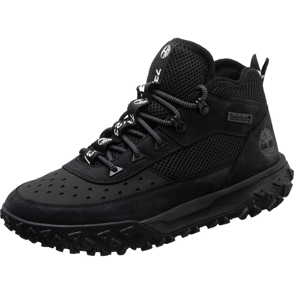 Ботинки на шнуровке Timberland Greenstride Motion 6, черный водонепроницаемые походные ботинки greenstride motion 6 мужские timberland черный