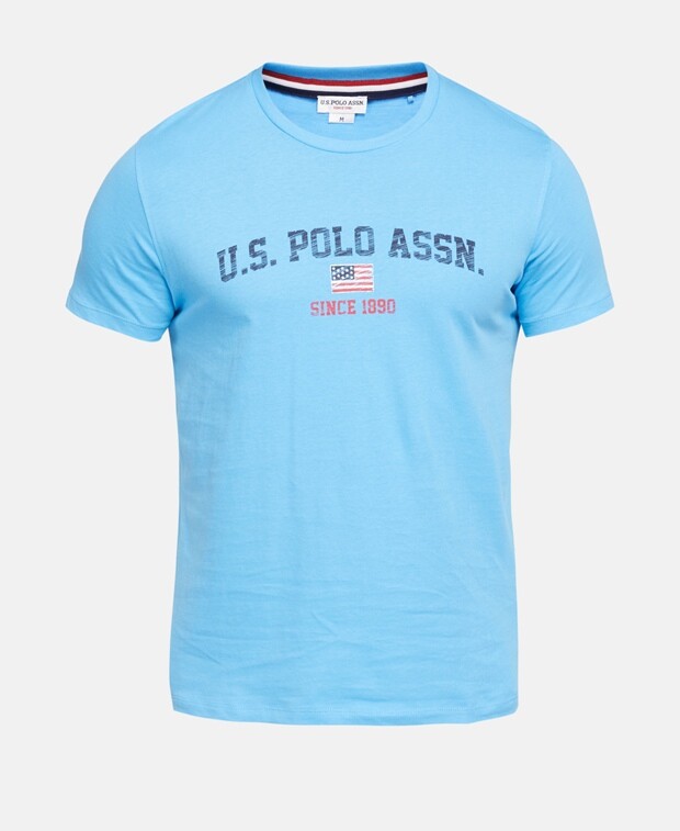 

Футболка U.S. Polo Assn., светло-синий