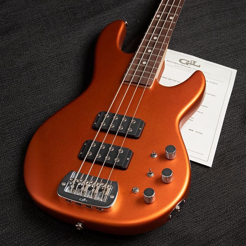 

Басс гитара G&L L-2000 Tangerine Metallic Frost Bass w/ Hardshell Case