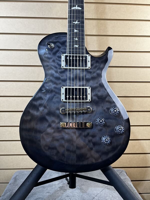 

Электрогитара PRS S2 McCarty 594 Singlecut Quilt Top - Custom Color Black w/Gig Bag & PLEK*D #004
