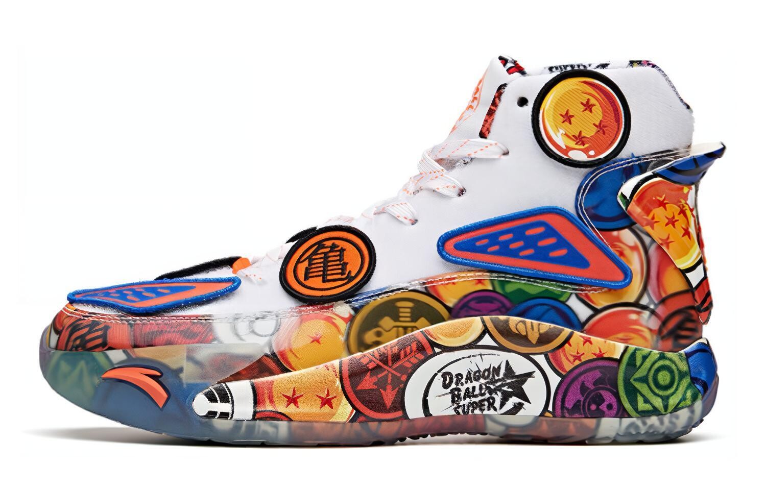 

Детские баскетбольные кроссовки GS High-top белые/оранжевые Anta Kids