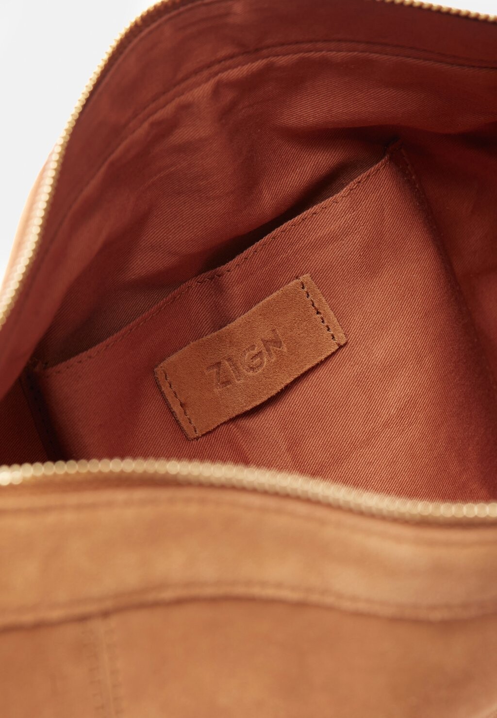 

Сумочка Leather Zign, коньяк