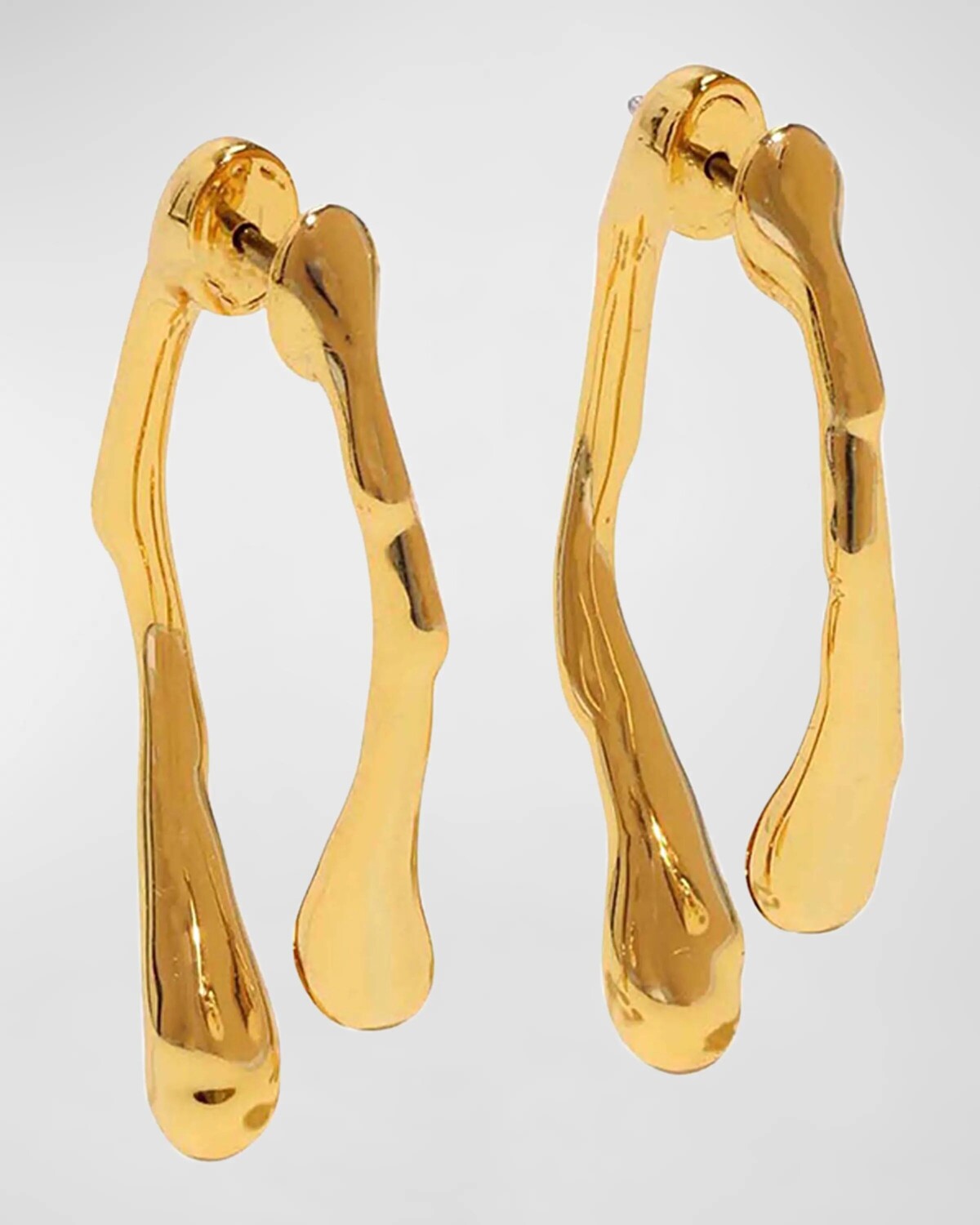 

Золотые серьги-капли Alexis Bittar, цвет Gold