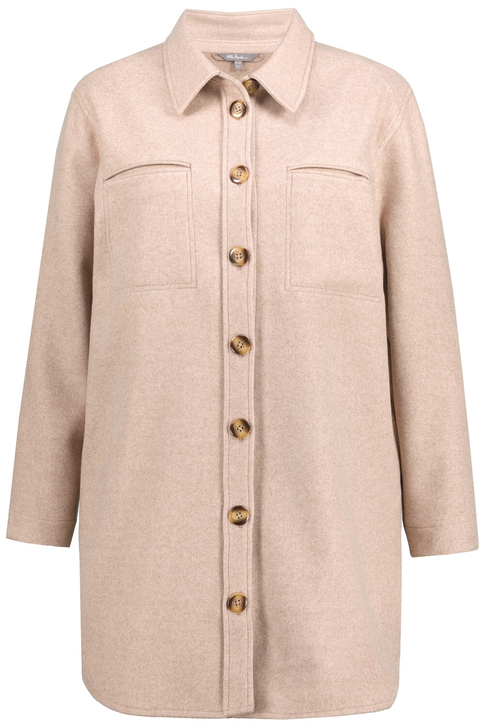 

Толстовка Ulla Popken Jacke, цвет cognac sand