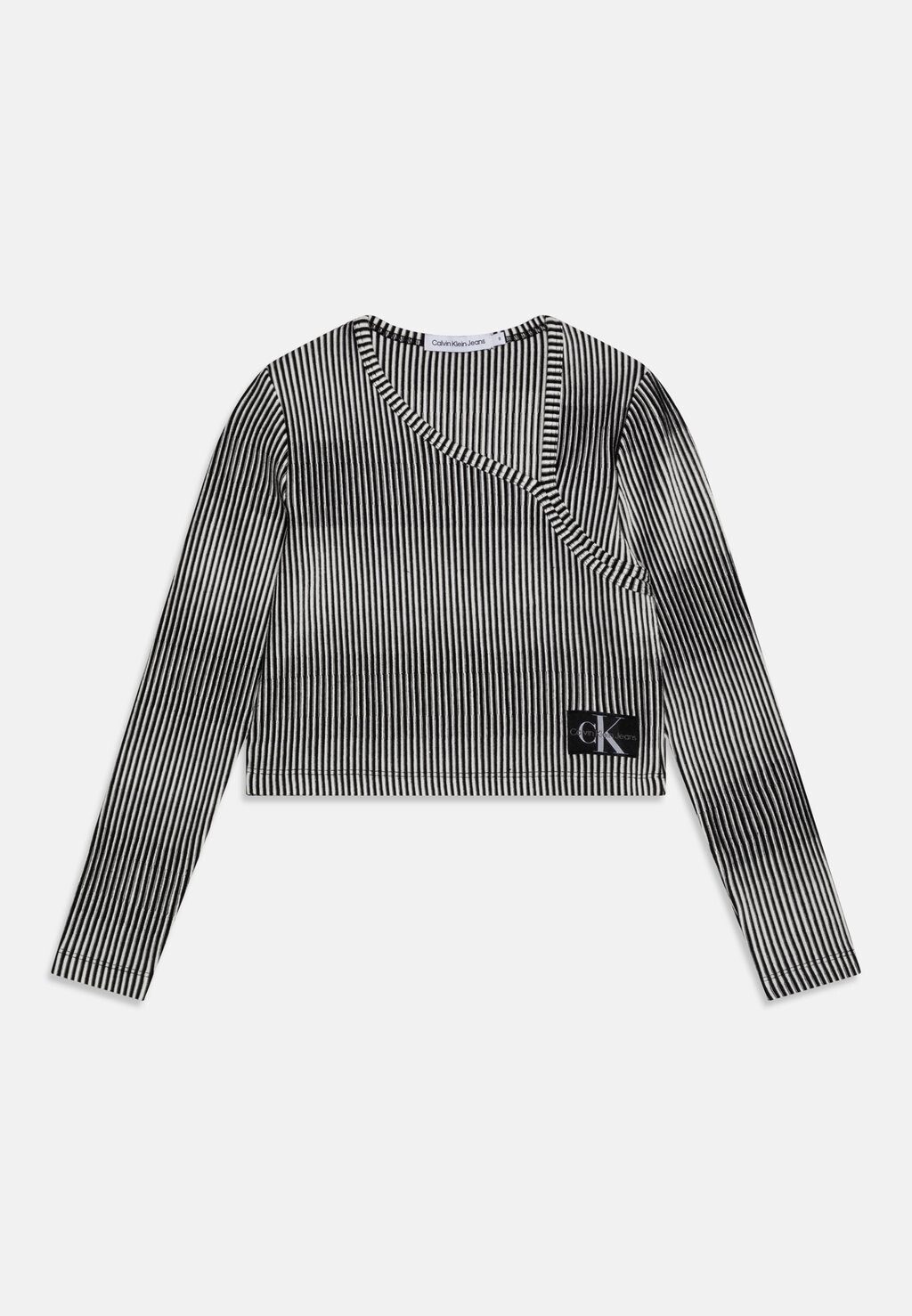 

Рубашка с длинным рукавом COLOURED CUT OUT Calvin Klein Jeans, цвет black/white