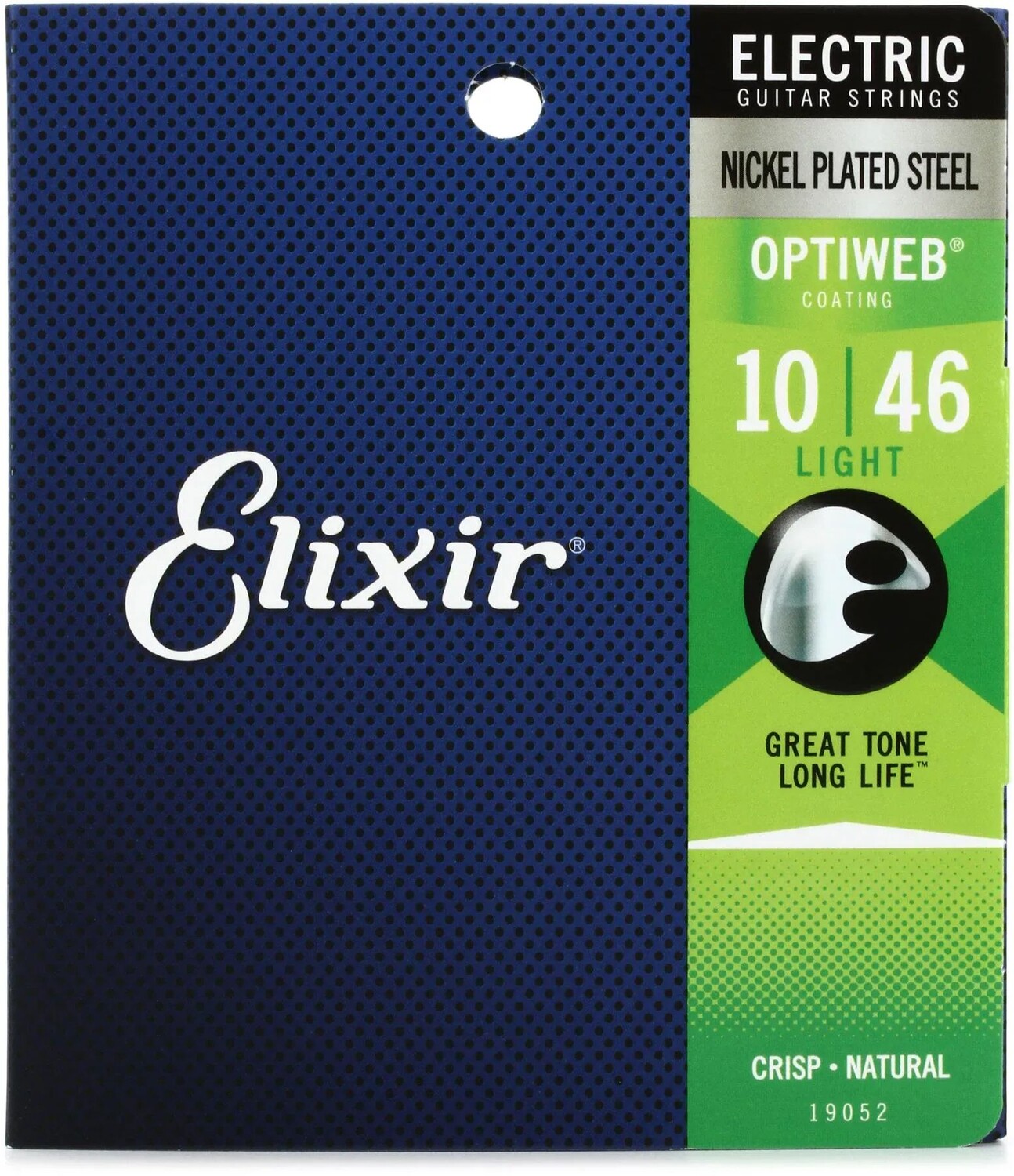 

Elixir Strings 19052 Струны для электрогитары Optiweb — .010-.046 Светлые