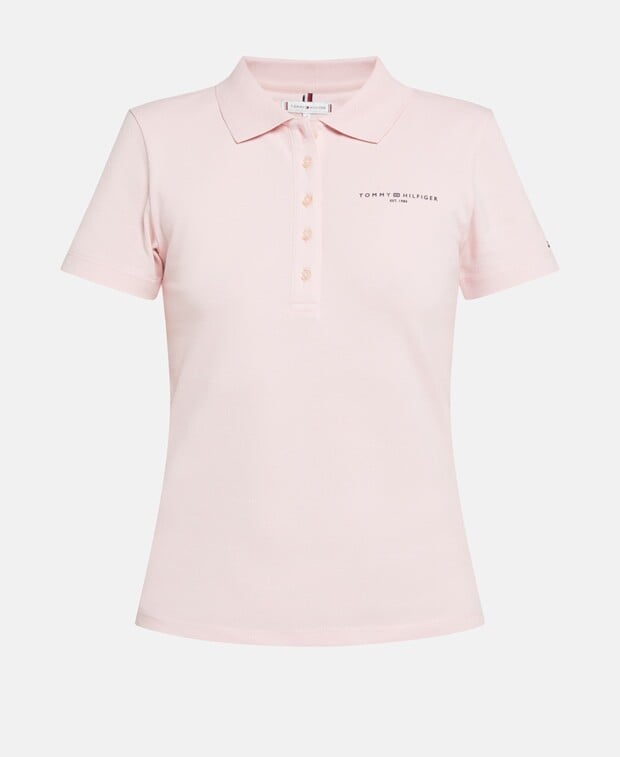 

Рубашка поло Tommy Hilfiger, розовый