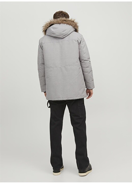 

Серое мужское пальто Jack & Jones, Серый