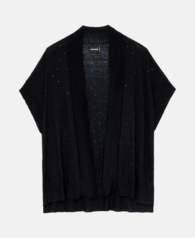 

Кашемировый кардиган Zadig&Voltaire, черный