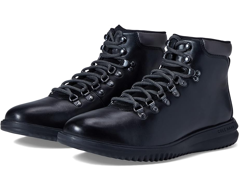 Ботинки Cole Haan Grand+ Boot, цвет Black Leather/Pavement/Black