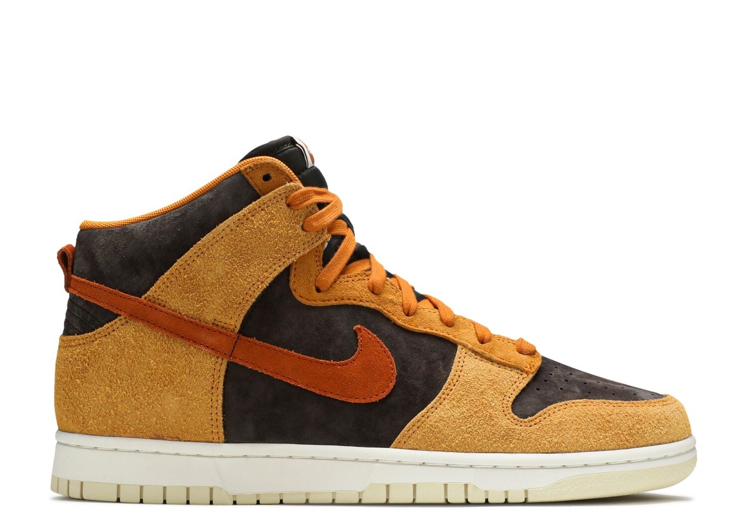 

Кроссовки Nike Dunk High Premium 'Dark Curry', коричневый