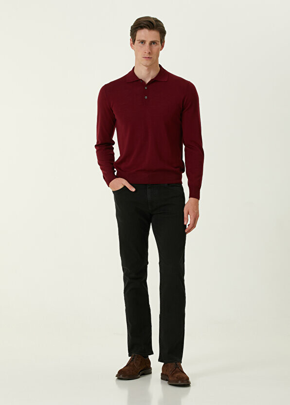 

Черные джинсовые брюки Canali, Черный