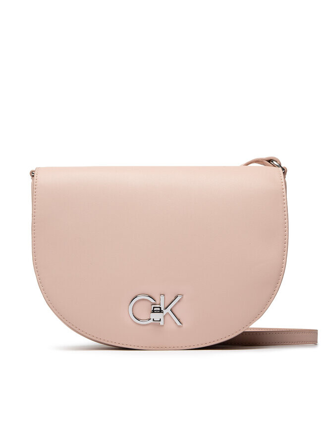 

Наплечная сумка Calvin Klein Re-Lock Saddle Bag K60K609871, розовый