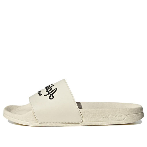 

Тапочки adilette душевая горка Adidas, белый