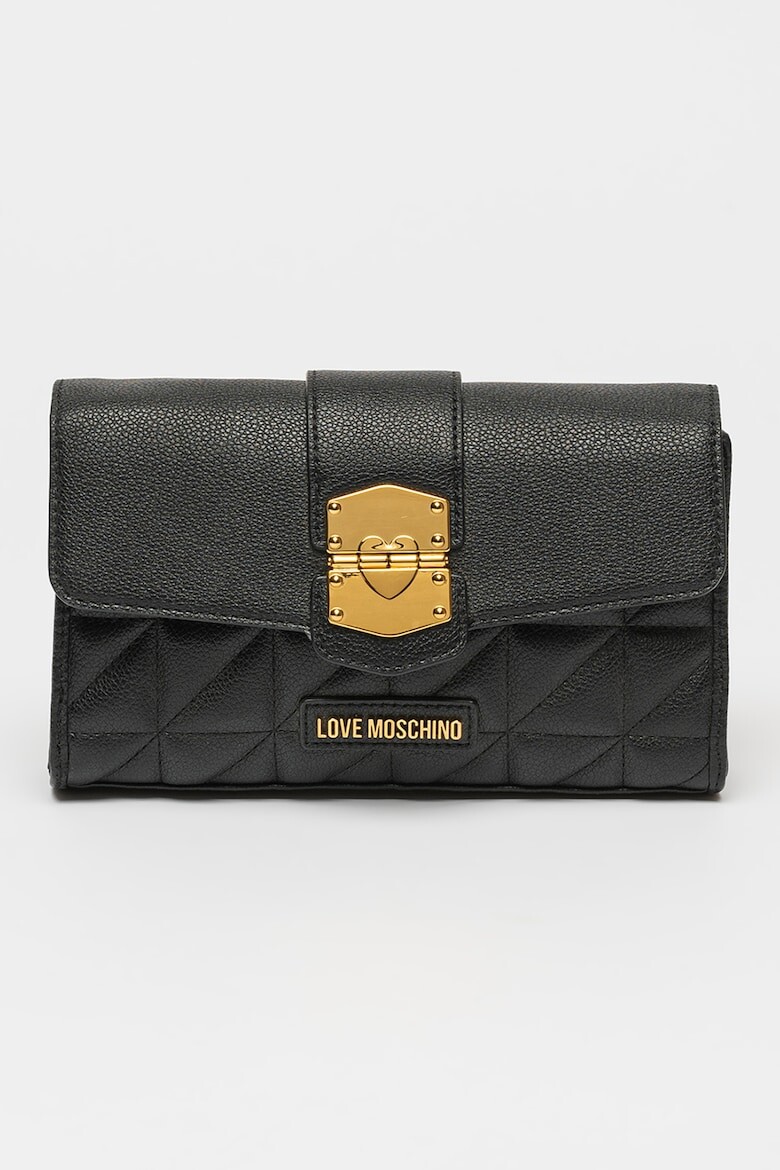 

Стеганая сумка Love Moschino, черный