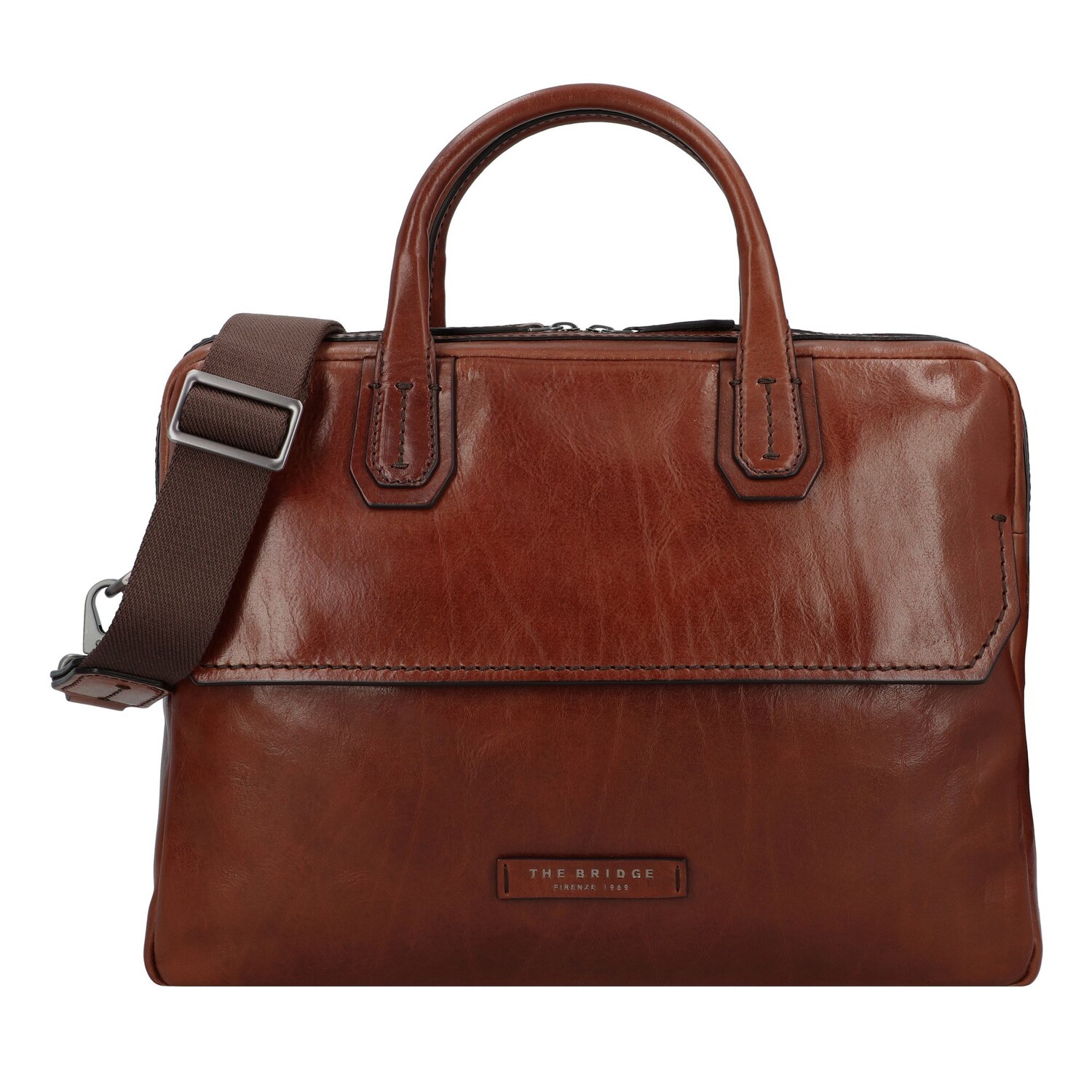 

Сумка для ноутбука The Bridge Williamsburg Leder 37 cm Laptopfach, цвет marrone rutenio