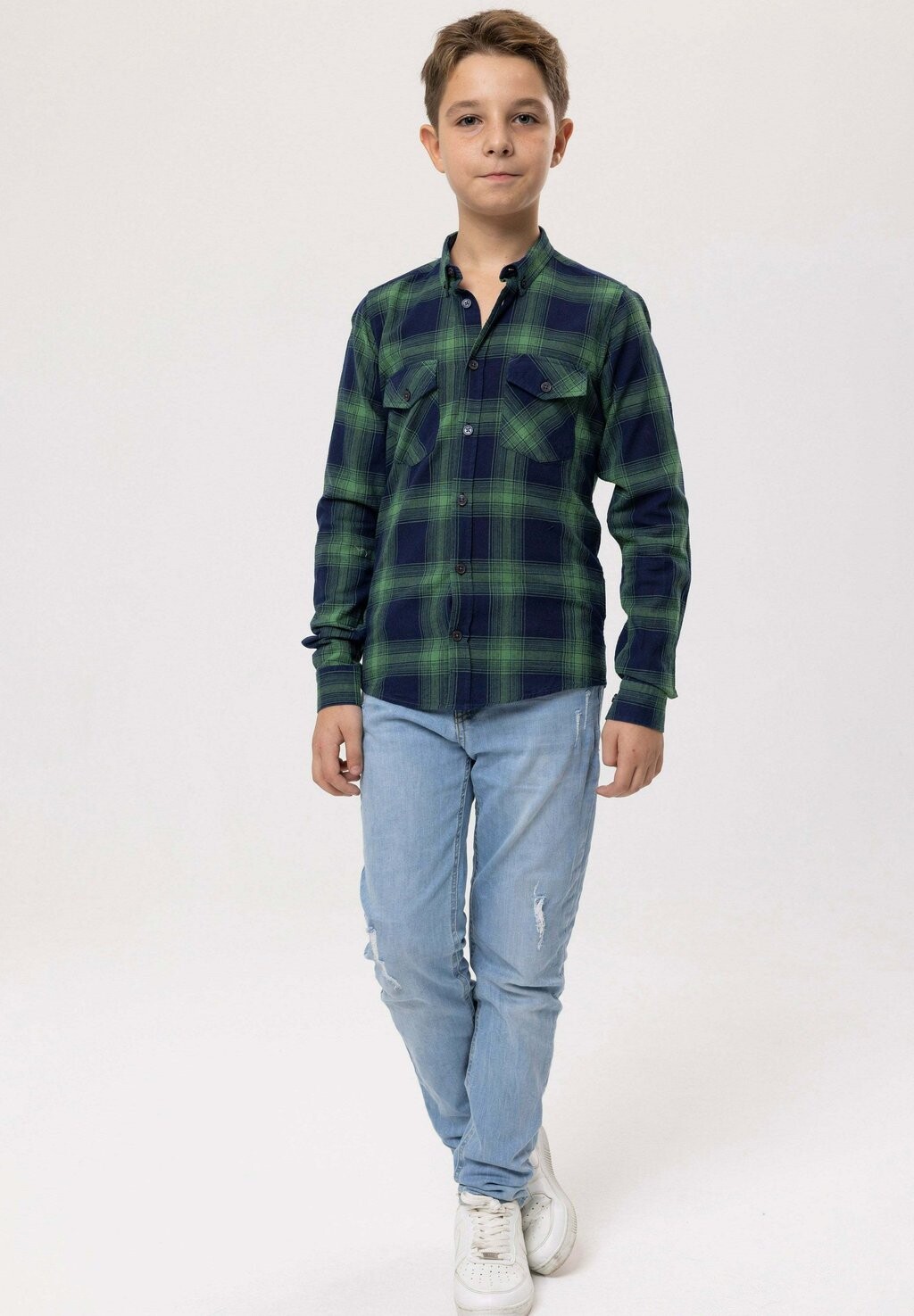 

Рубашка By Diess Collection, цвет navygreen